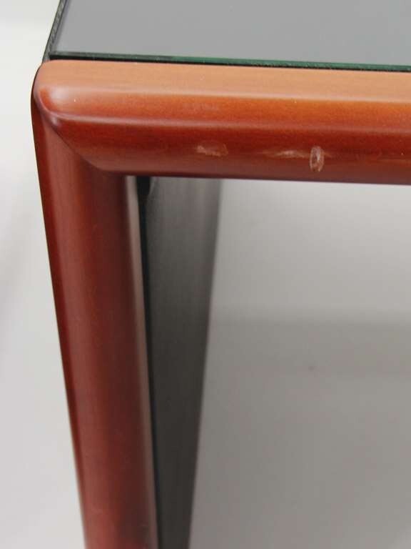 Set vintage Walter Knoll bankstel 2-zits zwart + fauteuil zwart + 2